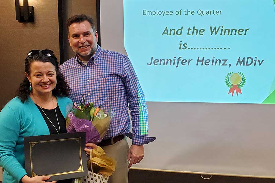 Jennifer Heinz Named Capstone Hospice Employee of the Quarter