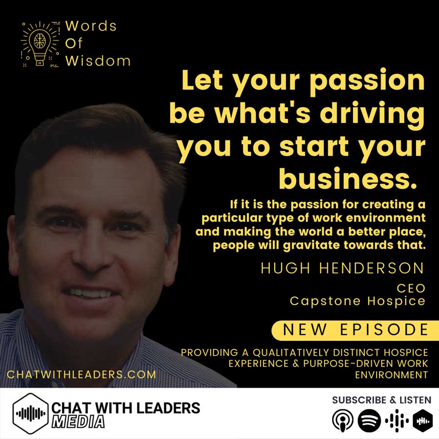 Hugh Henderson Chat With Leaders Interview Audio