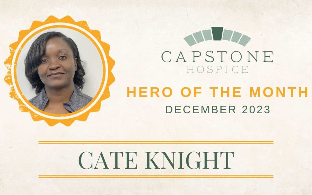 December Hero of the Month: Cate Knight