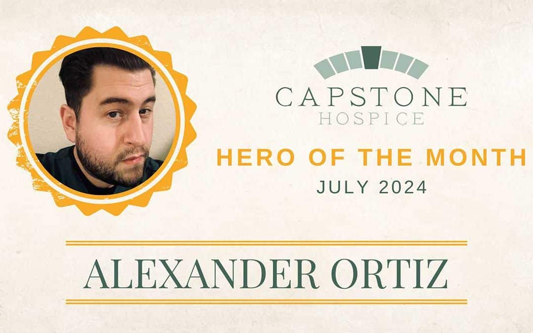 July Hero of the Month: Alexander Ortiz