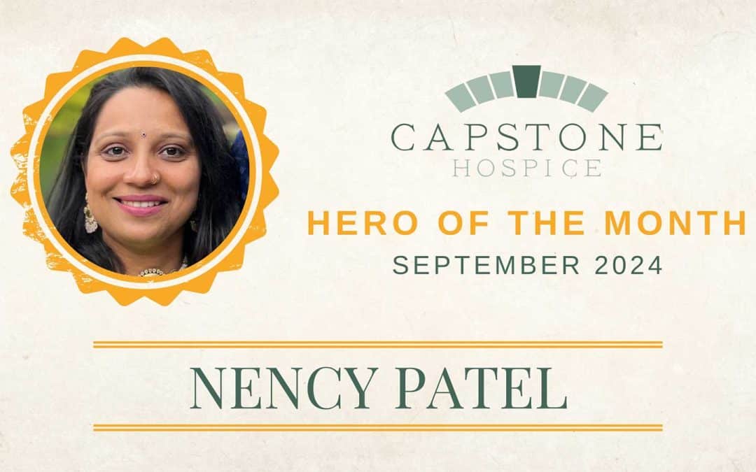 September Hero of the Month: Nency Patel